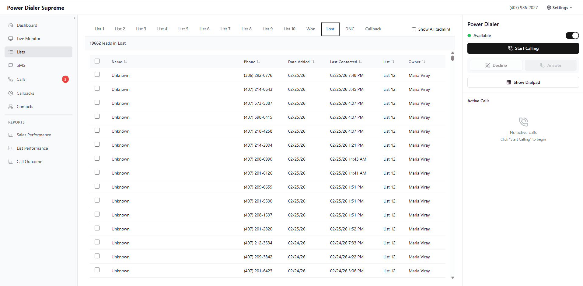 Power Dialer screenshot 3 of 13