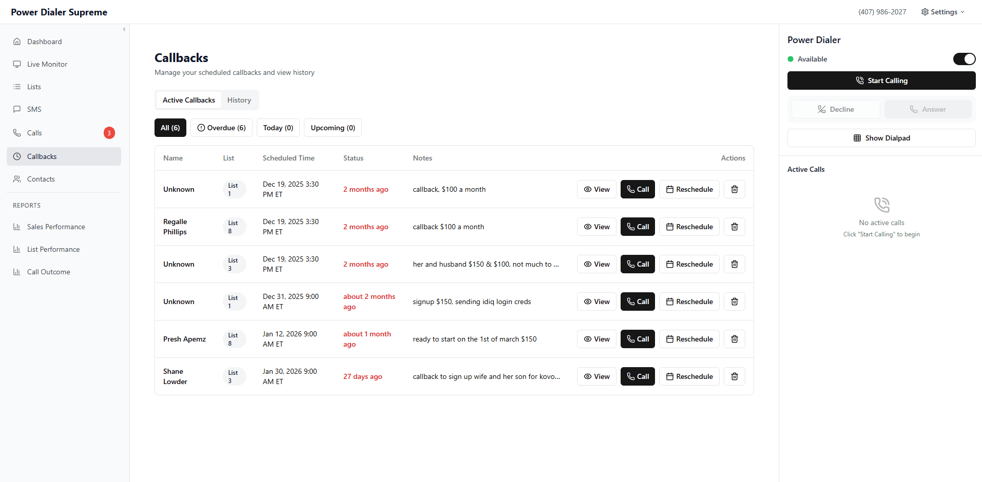 Power Dialer screenshot 6 of 13