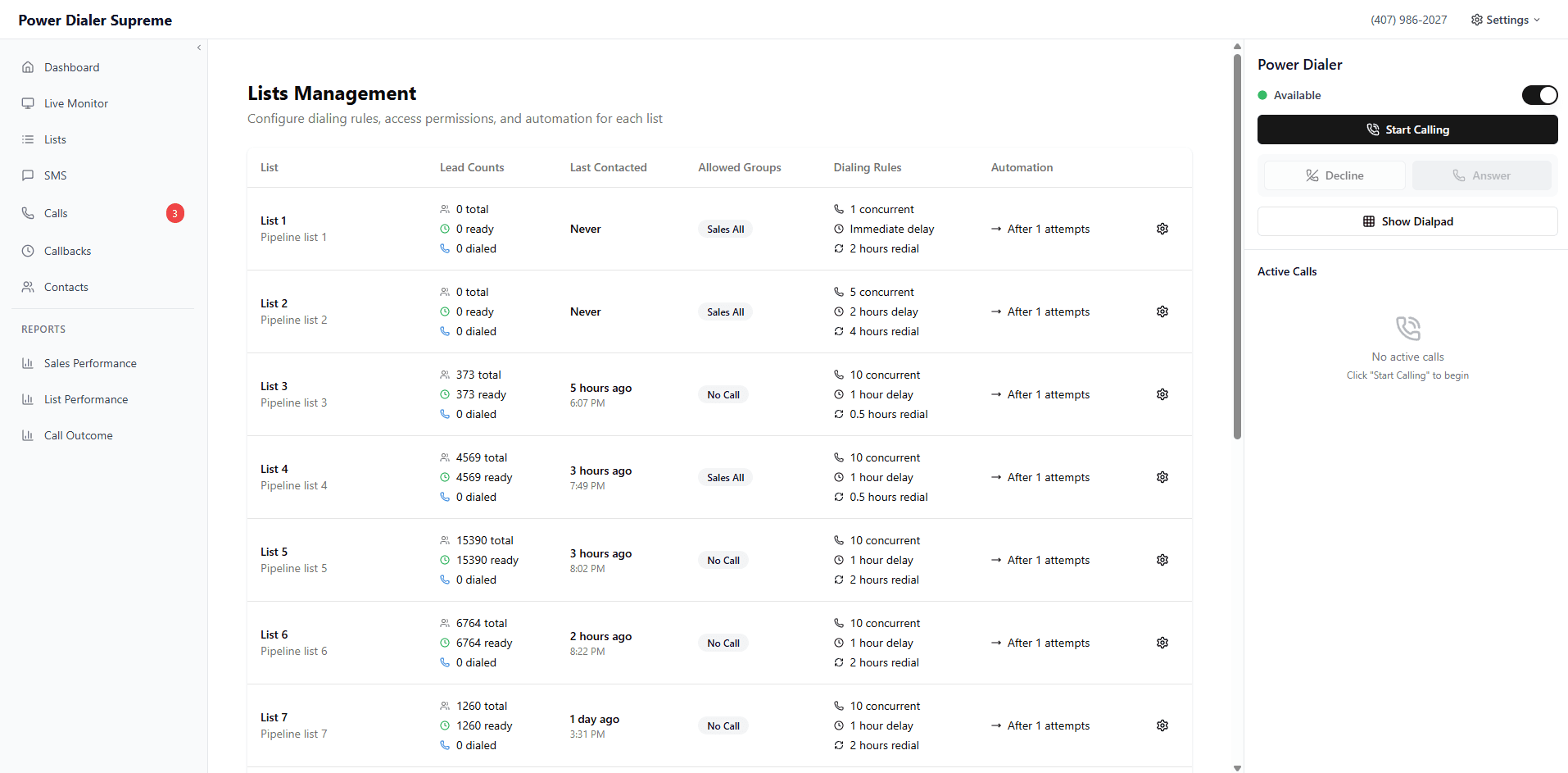 Power Dialer screenshot 9 of 13